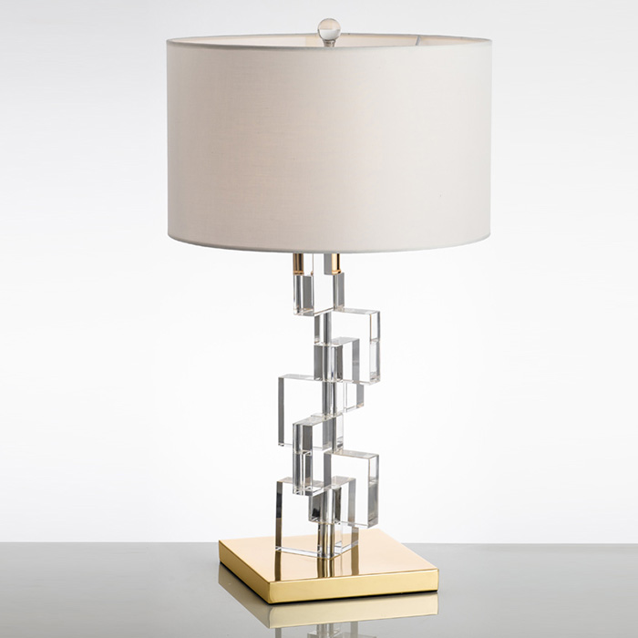 Lampu Meja Kristal Modern