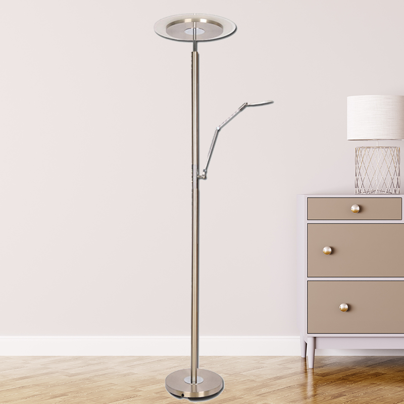 Stepless Dimming Ibu lan Putra Floor Lamp